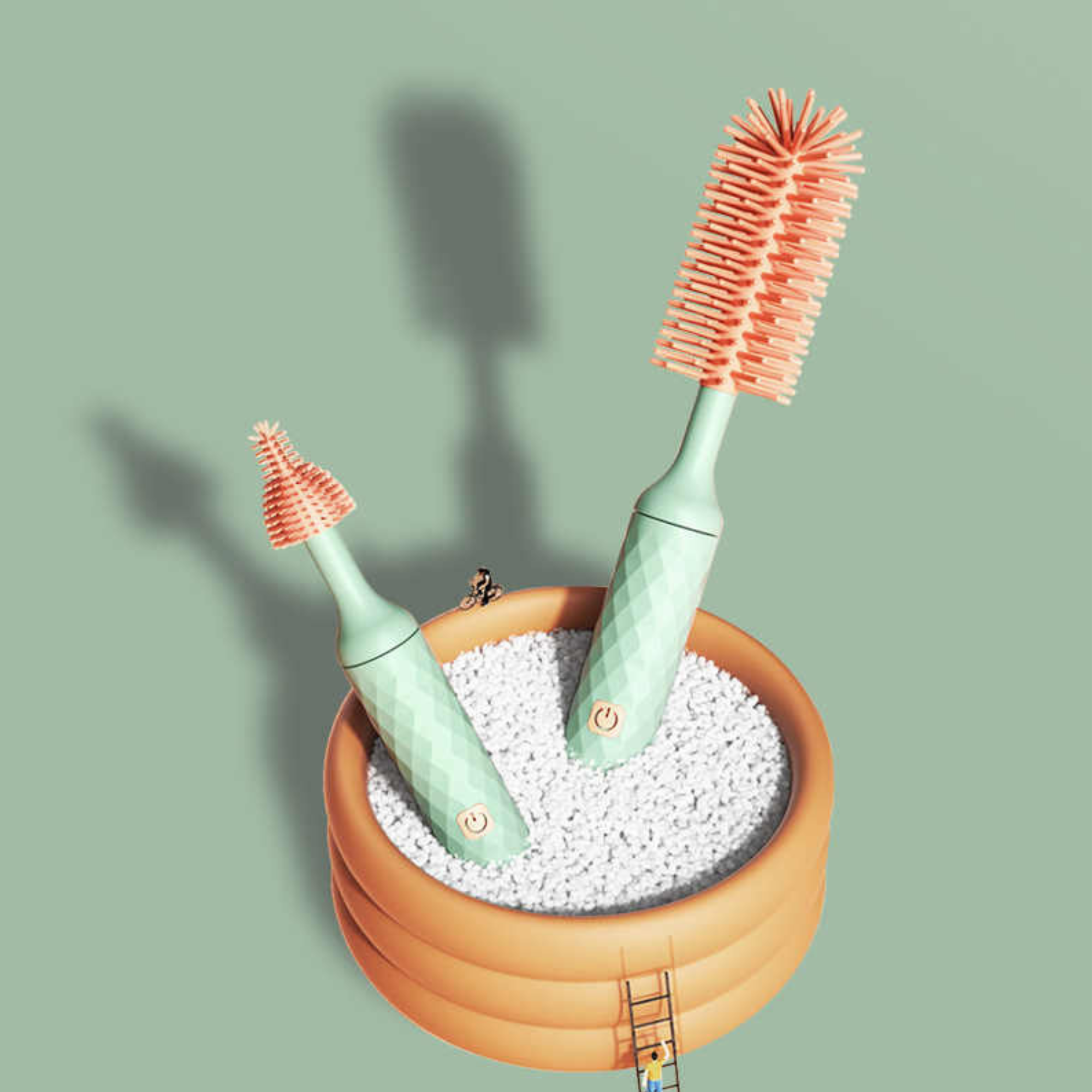 360 Bottle Brush