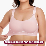 Jaquard Maternity Nursing Bra - Wide Straps