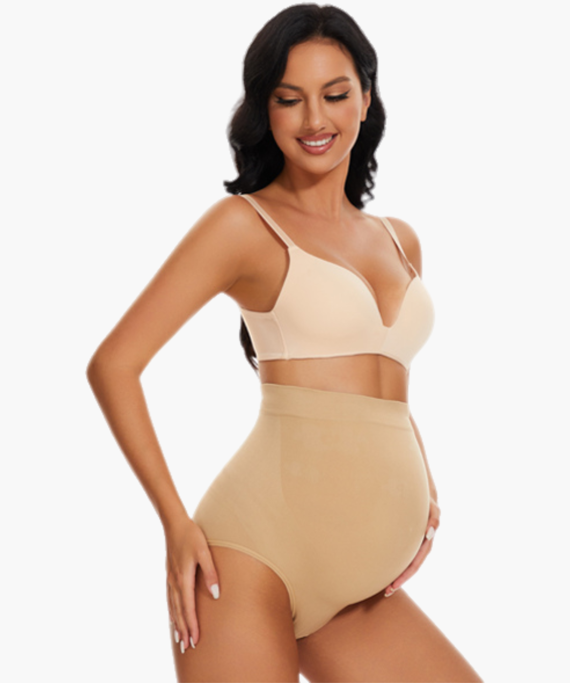 High Waist Pregnancy Belly Support Panties