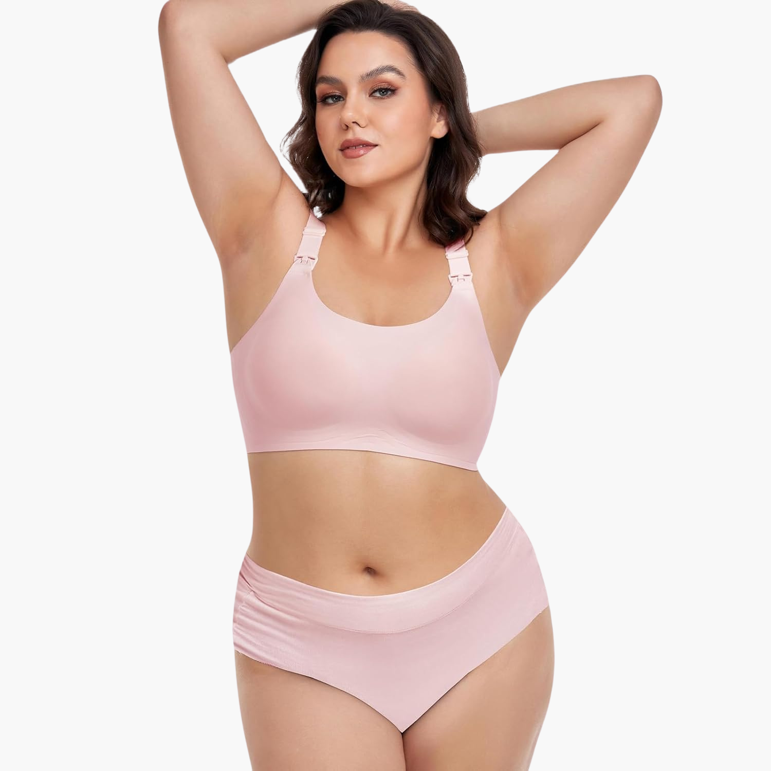 Jaquard Maternity Nursing Bra - Wide Straps