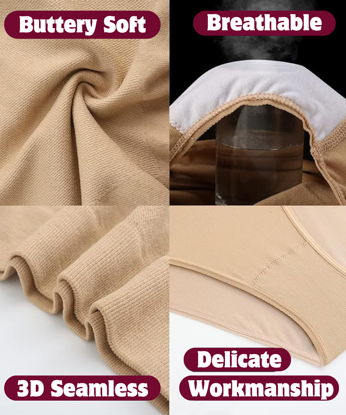 High Waist Pregnancy Belly Support Panties