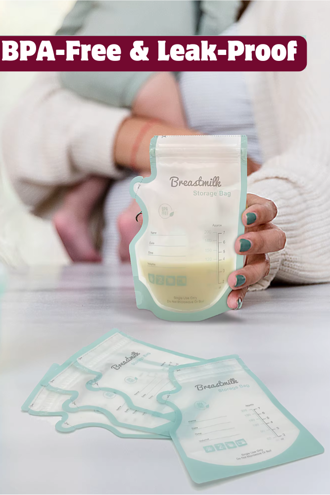 BPA Free Breastmilk Storage Bags