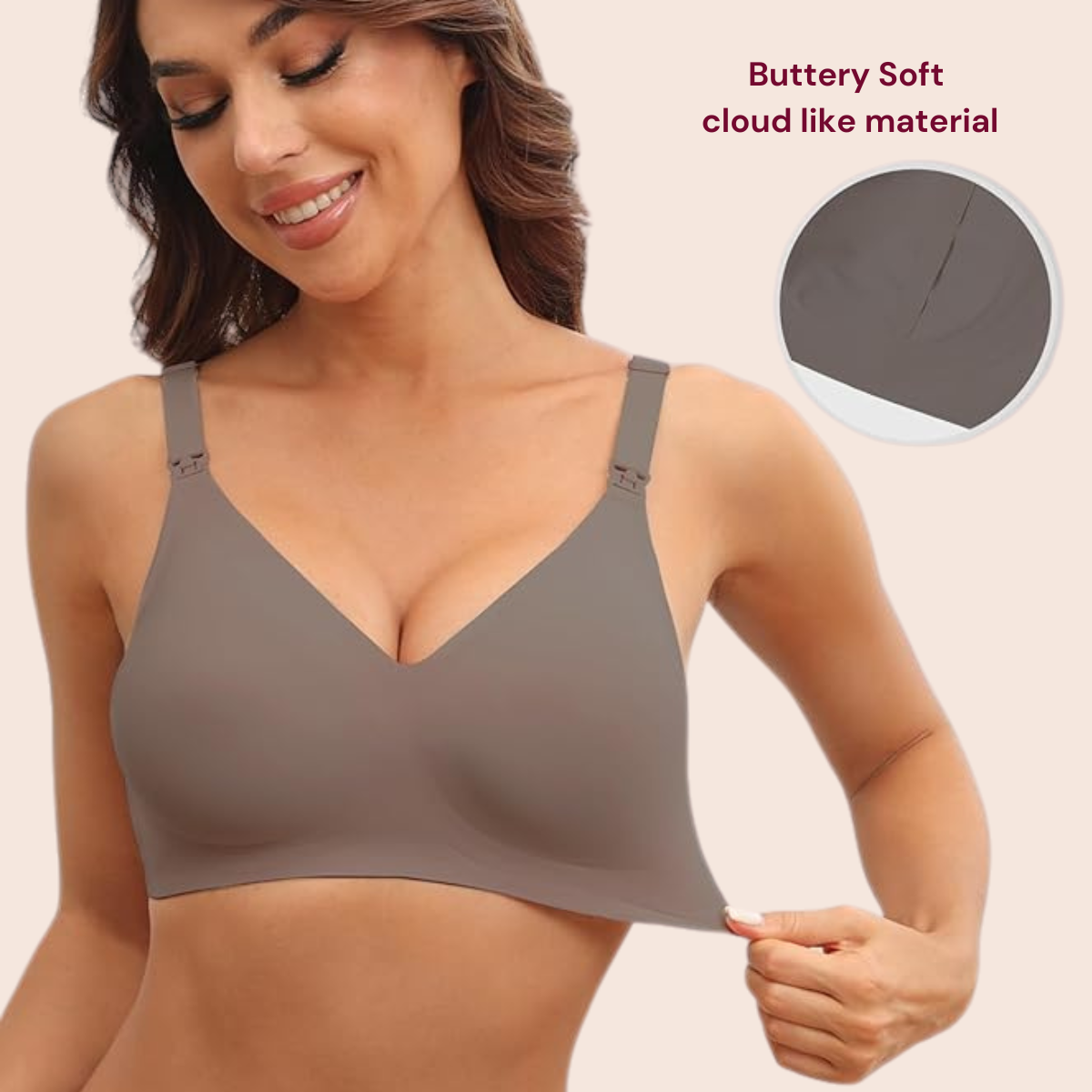 Ultra Soft Nursing Bra - Seamless