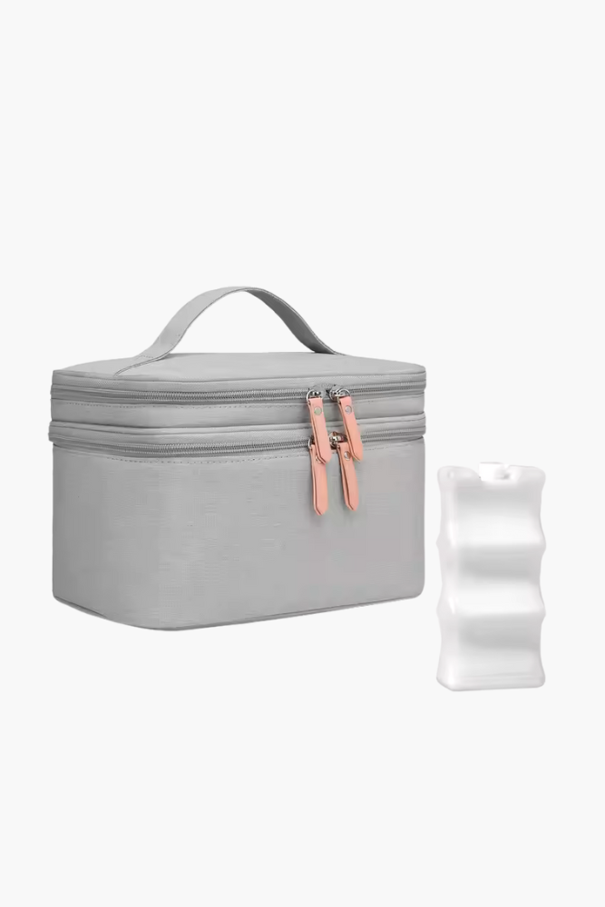 Breast milk cooler bag