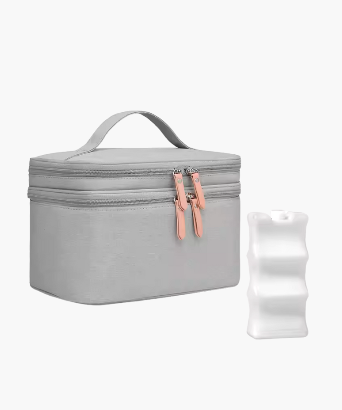 Breast milk cooler bag