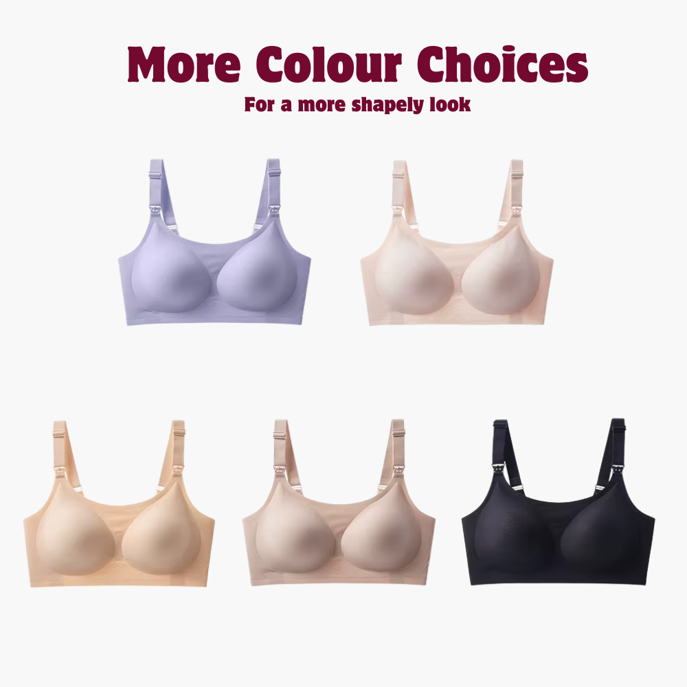 Jaquard Maternity Nursing Bra - Wide Straps
