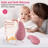 Warming and Vibrating Lactation Massager