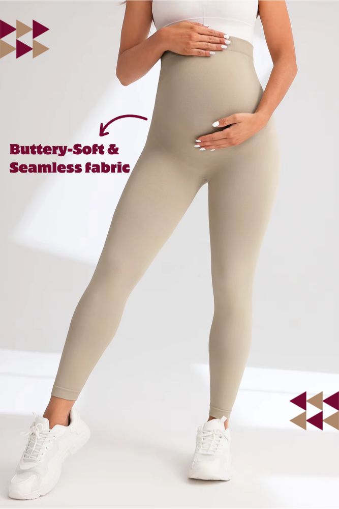 Seamless Maternity Leggings 