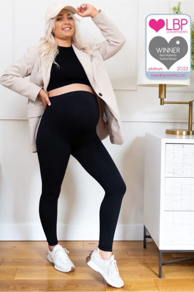 High Waisted Maternity Pants