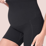 Modavista Biker Maternity Yoga Shorts