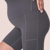 Modavista Biker Maternity Yoga Shorts
