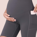 Modavista Biker Maternity Yoga Shorts