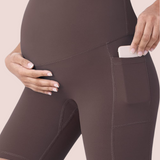 Modavista Biker Maternity Yoga Shorts