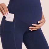 Modavista Biker Maternity Yoga Shorts