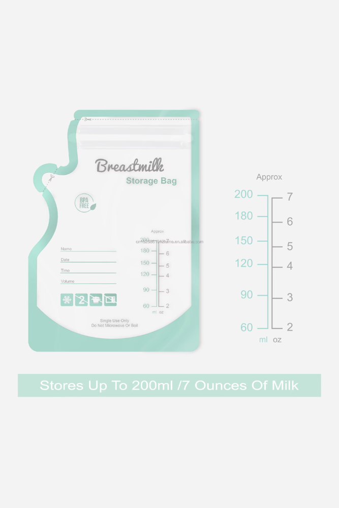 BPA Free Breastmilk Storage Bags