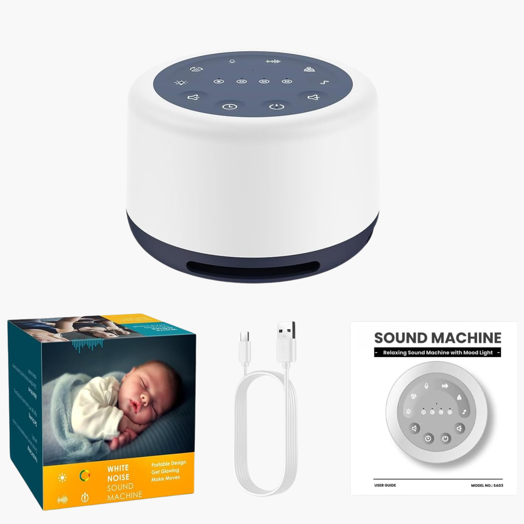 Portable Baby white Noise Machine
