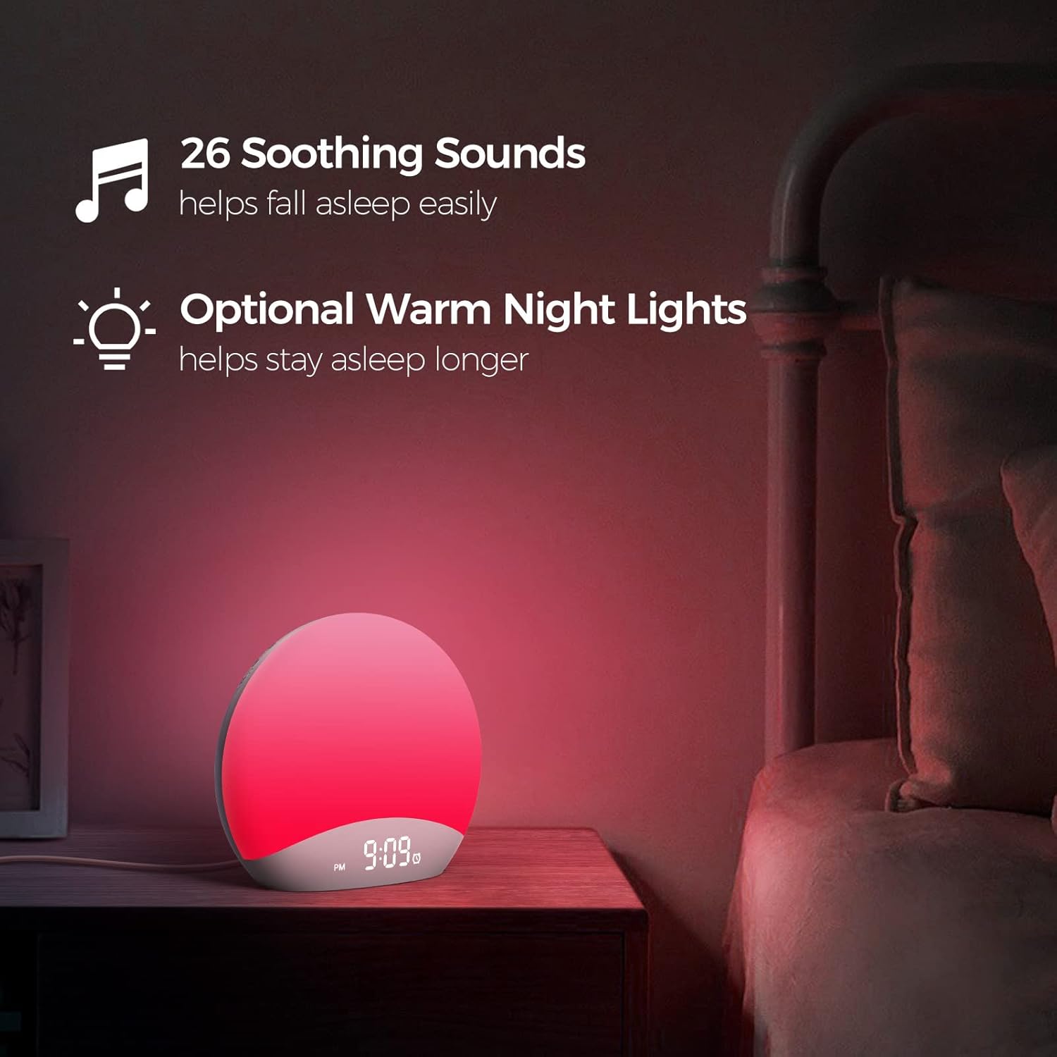 3 In 1 Sunrise White Noise Sound Machine