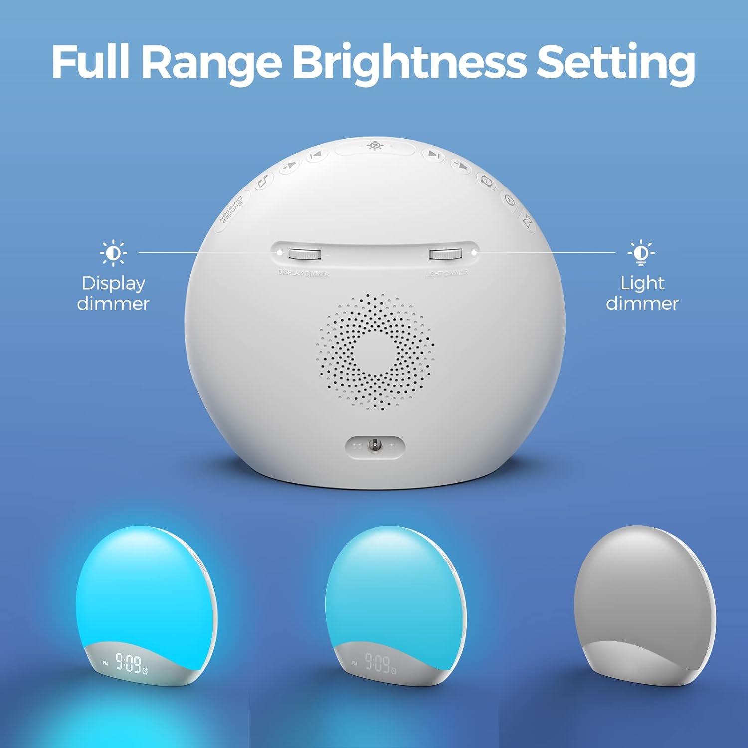 3 In 1 Sunrise White Noise Sound Machine
