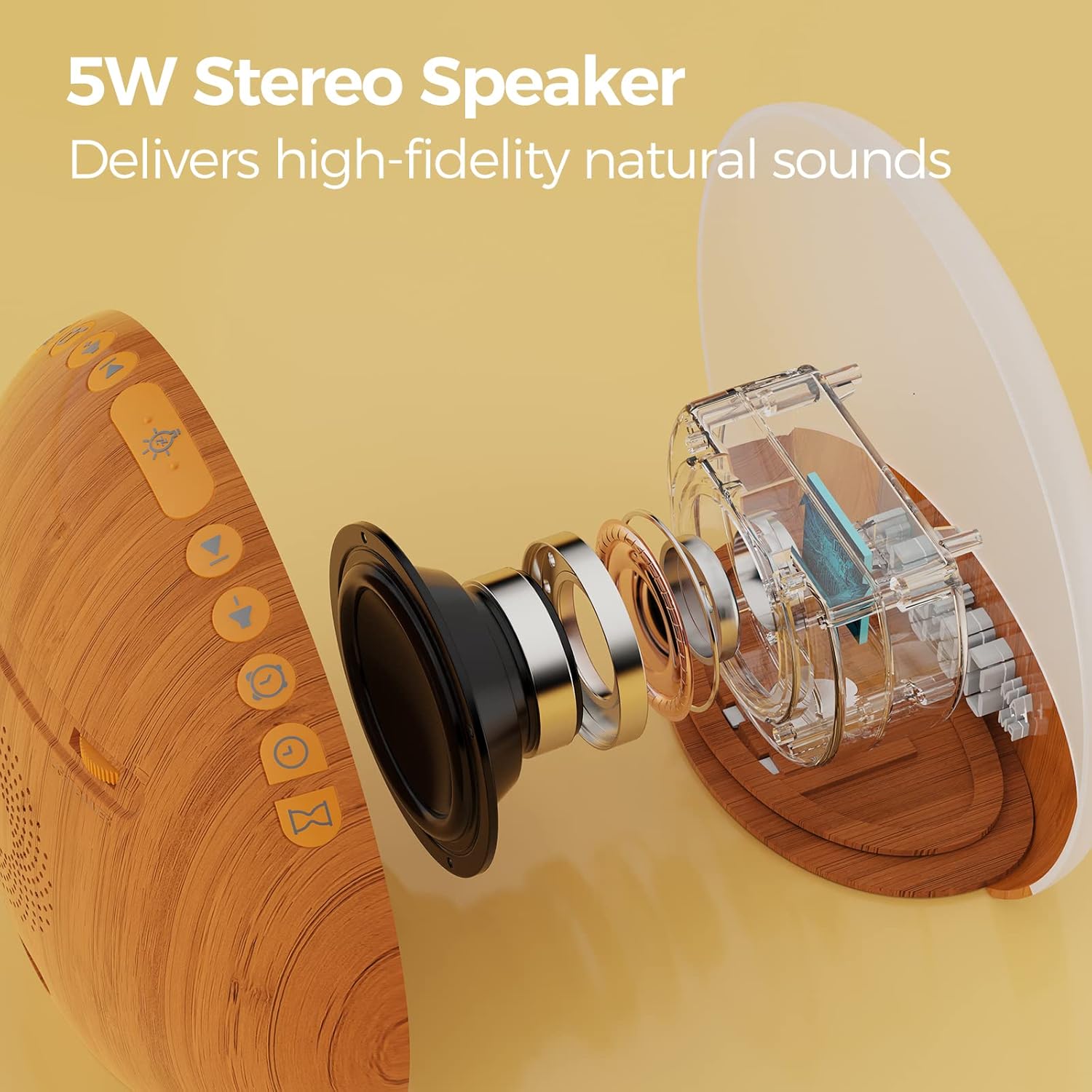 3 In 1 Sunrise White Noise Sound Machine