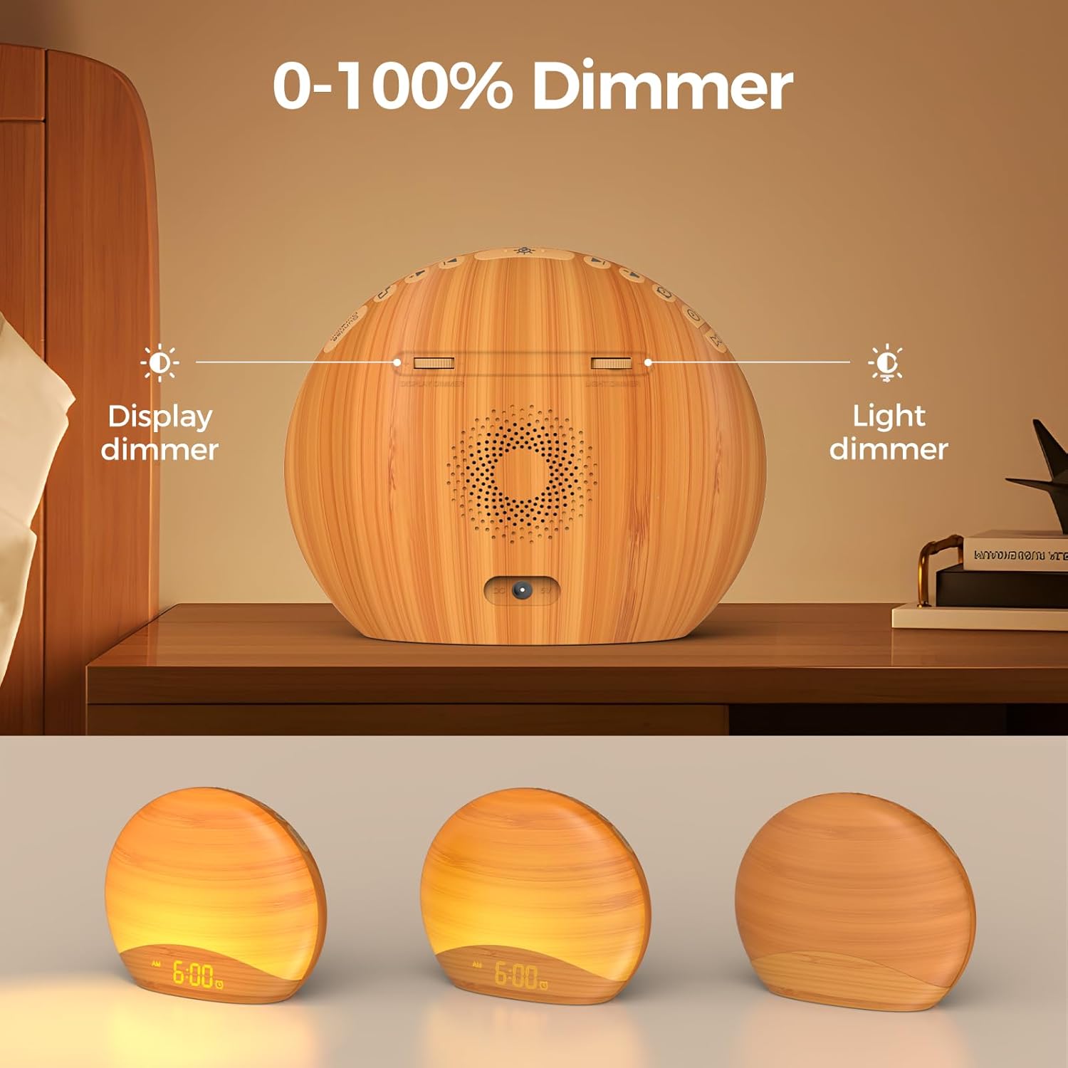 3 In 1 Sunrise White Noise Sound Machine