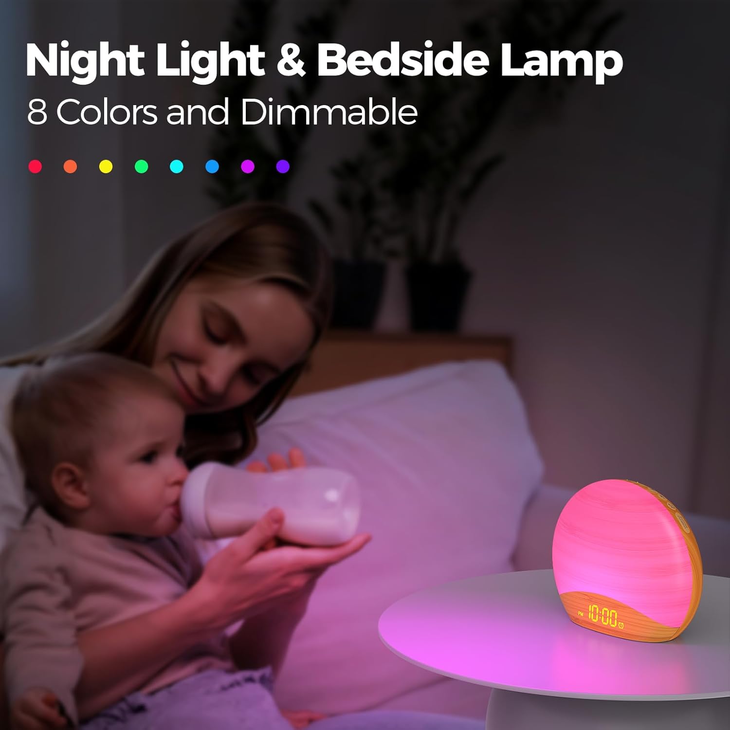 3 In 1 Sunrise White Noise Sound Machine