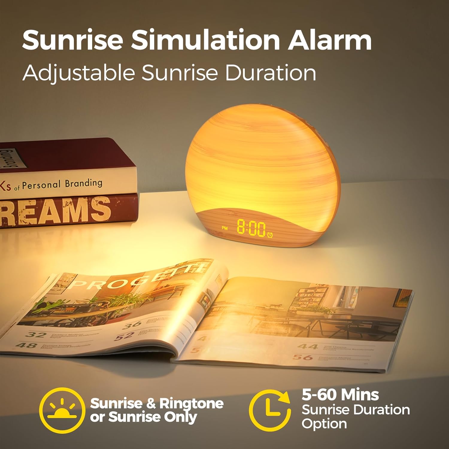 3 In 1 Sunrise White Noise Sound Machine